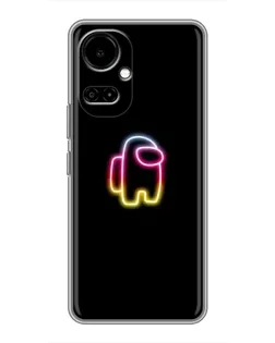 Чехол для TECNO Camon 19 (CI6n) / 19 Pro (CI8n) с картинкой «Among Us градиент»