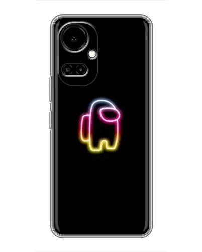 Чехол для TECNO Camon 19 (CI6n) / 19 Pro (CI8n) с картинкой «Among Us градиент»