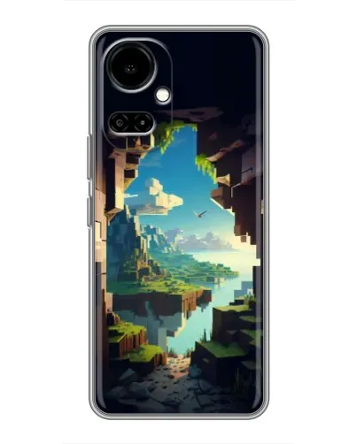 Чехол для TECNO Camon 19 (CI6n) / 19 Pro (CI8n) с картинкой «Вид из пещеры» Чехол для TECNO Camon 19 (CI6n) / 19 Pro (CI8n) с картинкой «Вид из пещеры»