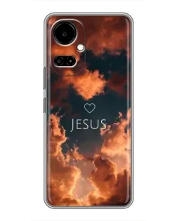 Чехол для TECNO Camon 19 (CI6n) / 19 Pro (CI8n) с картинкой «Сияние Имени Jesus» Чехол для TECNO Camon 19 (CI6n) / 19 Pro (CI8n) с картинкой «Сияние Имени Jesus»