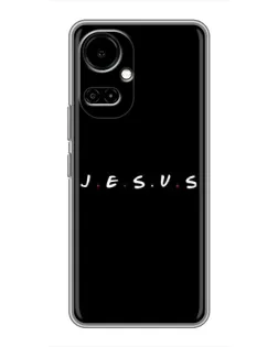 Чехол для TECNO Camon 19 (CI6n) / 19 Pro (CI8n) с картинкой «Точки веры J.E.S.U.S.»