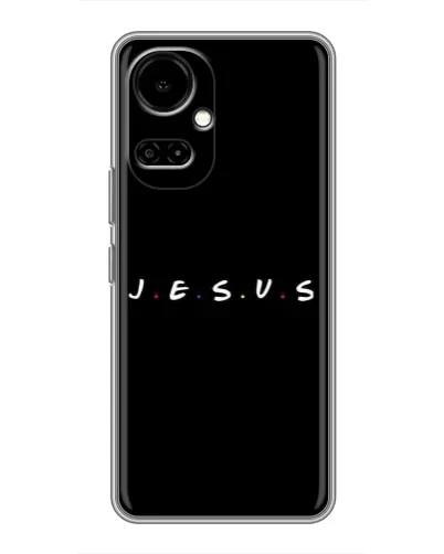 Чехол для TECNO Camon 19 (CI6n) / 19 Pro (CI8n) с картинкой «Точки веры J.E.S.U.S.»