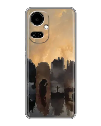 Чехол для TECNO Camon 19 (CI6n) / 19 Pro (CI8n) с картинкой «Дорога к вере»