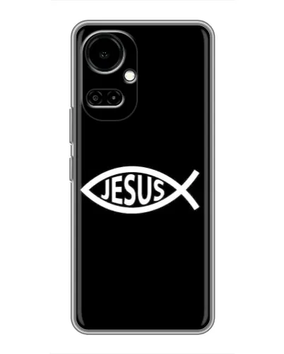 Чехол для TECNO Camon 19 (CI6n) / 19 Pro (CI8n) с картинкой «Классический Jesus»