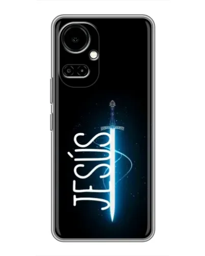Чехол для TECNO Camon 19 (CI6n) / 19 Pro (CI8n) с картинкой «Меч Духа Jesus»