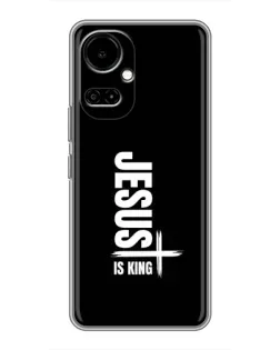 Чехол для TECNO Camon 19 (CI6n) / 19 Pro (CI8n) с картинкой «Вертикаль веры Jesus»