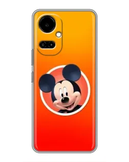 Чохол для TECNO Camon 19 (CI6n) / 19 Pro (CI8n) з картинкою «Mickey в колі»