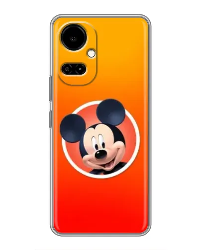 Чохол для TECNO Camon 19 (CI6n) / 19 Pro (CI8n) з картинкою «Mickey в колі»