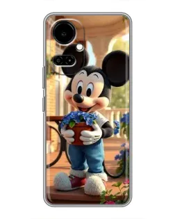 Чохол для TECNO Camon 19 (CI6n) / 19 Pro (CI8n) з картинкою «Міккі садівник»