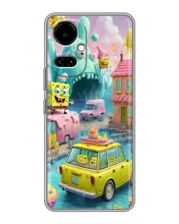 Чехол для TECNO Camon 19 (CI6n) / 19 Pro (CI8n) с картинкой «Монстр-трак приключения»