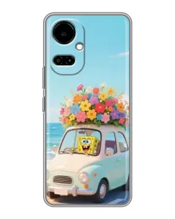 Чехол для TECNO Camon 19 (CI6n) / 19 Pro (CI8n) с картинкой «Автомобильное путешествие»