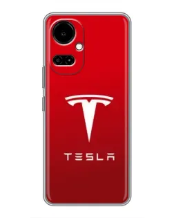 Чехол для TECNO Camon 19 (CI6n) / 19 Pro (CI8n) с картинкой «Tesla Red Classic»
