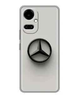 Чехол для TECNO Camon 19 (CI6n) / 19 Pro (CI8n) с картинкой «Mercedes Maybach стиль»