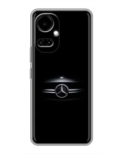 Чехол для TECNO Camon 19 (CI6n) / 19 Pro (CI8n) с картинкой «Mercedes — абстрактные линии»