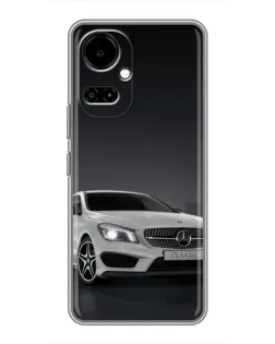 Чехол для TECNO Camon 19 (CI6n) / 19 Pro (CI8n) с картинкой «Mercedes AMG GT Silver»