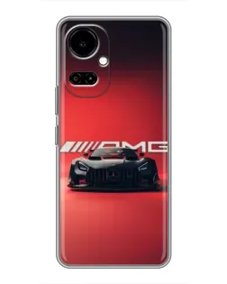 Чохол для TECNO Camon 19 (CI6n) / 19 Pro (CI8n) з картинкою «Mercedes AMG — червона лінія»