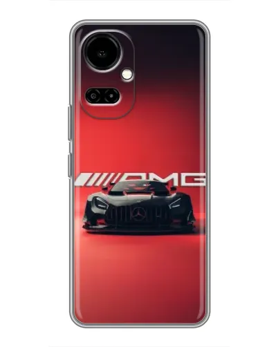 Чохол для TECNO Camon 19 (CI6n) / 19 Pro (CI8n) з картинкою «Mercedes AMG — червона лінія»