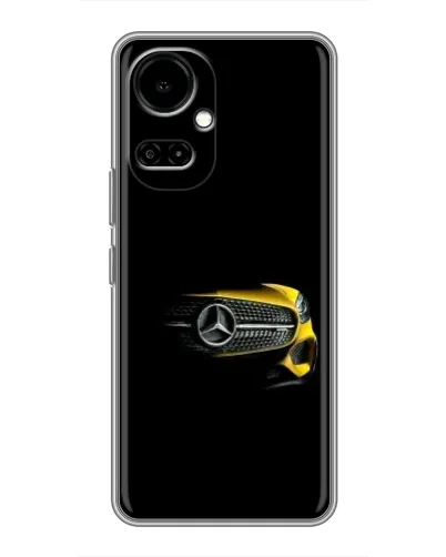 Чохол для TECNO Camon 19 (CI6n) / 19 Pro (CI8n) з картинкою «Mercedes — ретро стиль»
