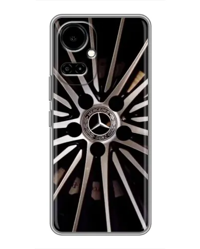 Чохол для TECNO Camon 19 (CI6n) / 19 Pro (CI8n) з картинкою «Диск Mercedes»