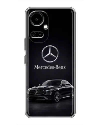 Чохол для TECNO Camon 19 (CI6n) / 19 Pro (CI8n) з картинкою «Mercedes — решітка радіатора»