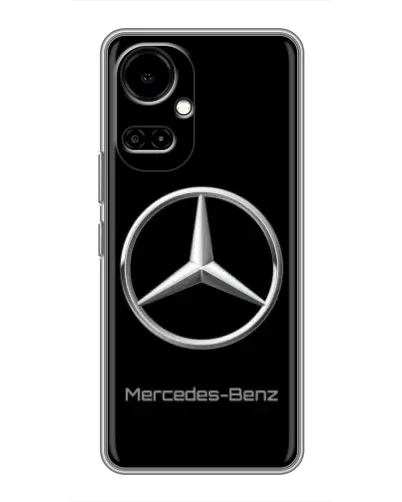 Чохол для TECNO Camon 19 (CI6n) / 19 Pro (CI8n) з картинкою «Mercedes Silver Logo»