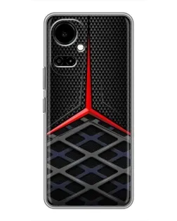 Чохол для TECNO Camon 19 (CI6n) / 19 Pro (CI8n) з картинкою «Mercedes Carbon Grid»