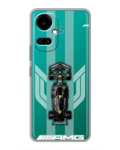 Чохол для TECNO Camon 19 (CI6n) / 19 Pro (CI8n) з картинкою «Mercedes AMG Petronas»