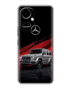 Чохол для TECNO Camon 19 (CI6n) / 19 Pro (CI8n) з картинкою «Mercedes G-Class червоний»