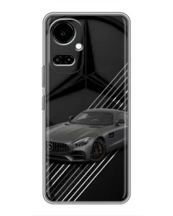 Чохол для TECNO Camon 19 (CI6n) / 19 Pro (CI8n) з картинкою «Mercedes AMG — графіка»