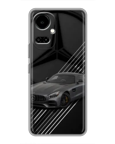 Чохол для TECNO Camon 19 (CI6n) / 19 Pro (CI8n) з картинкою «Mercedes AMG — графіка»