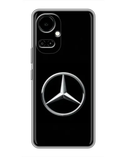Чохол для TECNO Camon 19 (CI6n) / 19 Pro (CI8n) з картинкою «Mercedes класичний лого»