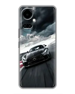 Чохол для TECNO Camon 19 (CI6n) / 19 Pro (CI8n) з картинкою «Гоночний Mercedes AMG»