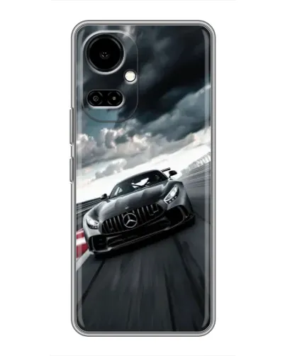 Чохол для TECNO Camon 19 (CI6n) / 19 Pro (CI8n) з картинкою «Гоночний Mercedes AMG»