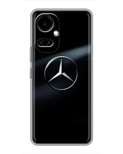 Чохол для TECNO Camon 19 (CI6n) / 19 Pro (CI8n) з картинкою «Mercedes на металі»
