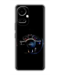 Чехол для TECNO Camon 19 (CI6n) / 19 Pro (CI8n) с картинкой «Салон Audi — руль» Чехол для TECNO Camon 19 (CI6n) / 19 Pro (CI8n) с картинкой «Салон Audi — руль»