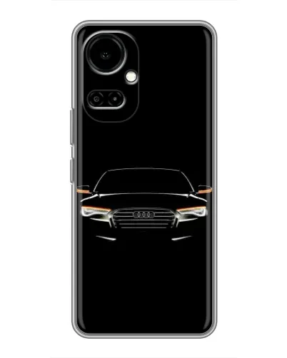 Чохол для TECNO Camon 19 (CI6n) / 19 Pro (CI8n) з картинкою «Audi — нічний контур»