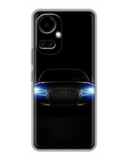Чохол для TECNO Camon 19 (CI6n) / 19 Pro (CI8n) з картинкою «Audi в неоні»