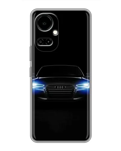 Чохол для TECNO Camon 19 (CI6n) / 19 Pro (CI8n) з картинкою «Audi в неоні»