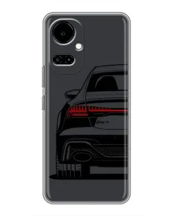 Чохол для TECNO Camon 19 (CI6n) / 19 Pro (CI8n) з картинкою «Задня частина Audi — арт»