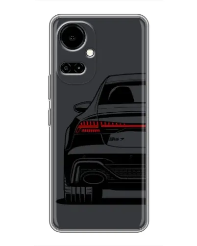Чохол для TECNO Camon 19 (CI6n) / 19 Pro (CI8n) з картинкою «Задня частина Audi — арт»