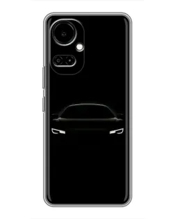 Чохол для TECNO Camon 19 (CI6n) / 19 Pro (CI8n) з картинкою «Погляд Audi у темряві»