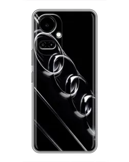 Чохол для TECNO Camon 19 (CI6n) / 19 Pro (CI8n) з картинкою «Audi — абстрактні кільця»