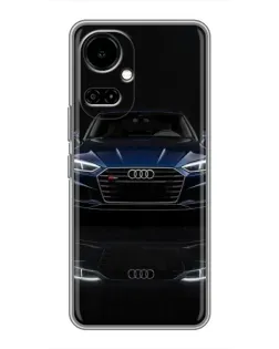 Чохол для TECNO Camon 19 (CI6n) / 19 Pro (CI8n) з картинкою «Audi — нічне відображення»
