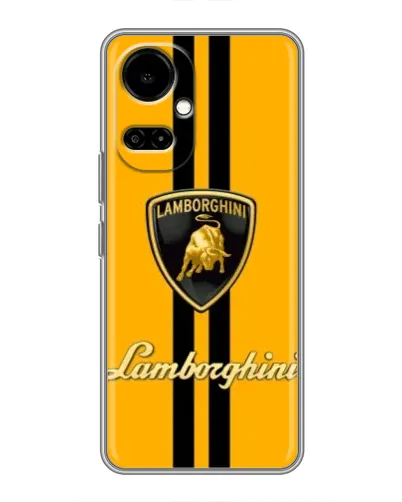 Чехол для TECNO Camon 19 (CI6n) / 19 Pro (CI8n) с картинкой «Lamborghini Stripe желтый» Чехол для TECNO Camon 19 (CI6n) / 19 Pro (CI8n) с картинкой «Lamborghini Stripe желтый»