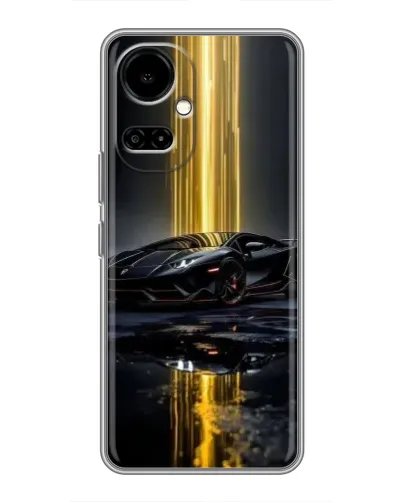 Чехол для TECNO Camon 19 (CI6n) / 19 Pro (CI8n) с картинкой «Ночной Lamborghini драйв» Чехол для TECNO Camon 19 (CI6n) / 19 Pro (CI8n) с картинкой «Ночной Lamborghini драйв»