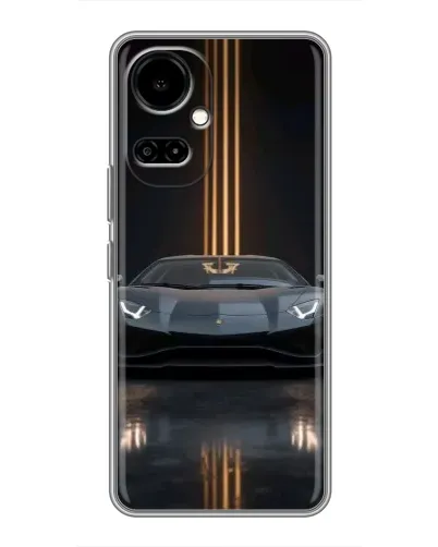 Чехол для TECNO Camon 19 (CI6n) / 19 Pro (CI8n) с картинкой «Lamborghini золотые линии» Чехол для TECNO Camon 19 (CI6n) / 19 Pro (CI8n) с картинкой «Lamborghini золотые линии»