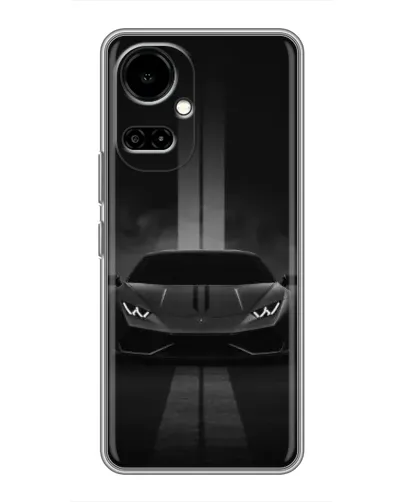 Чехол для TECNO Camon 19 (CI6n) / 19 Pro (CI8n) с картинкой «Lamborghini симметрия дорог» Чехол для TECNO Camon 19 (CI6n) / 19 Pro (CI8n) с картинкой «Lamborghini симметрия дорог»