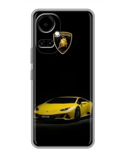 Чехол для TECNO Camon 19 (CI6n) / 19 Pro (CI8n) с картинкой «Lamborghini желтый акцент» Чехол для TECNO Camon 19 (CI6n) / 19 Pro (CI8n) с картинкой «Lamborghini желтый акцент»