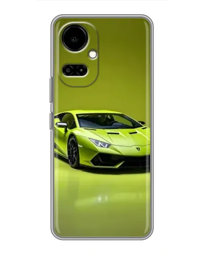 Чехол для TECNO Camon 19 (CI6n) / 19 Pro (CI8n) с картинкой «Салатовый Lamborghini Huracan» Чехол для TECNO Camon 19 (CI6n) / 19 Pro (CI8n) с картинкой «Салатовый Lamborghini Huracan»