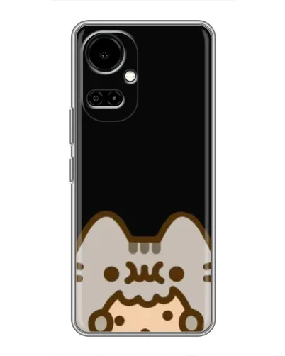 Чехол для TECNO Camon 19 (CI6n) / 19 Pro (CI8n) с картинкой «Пушин на черном»